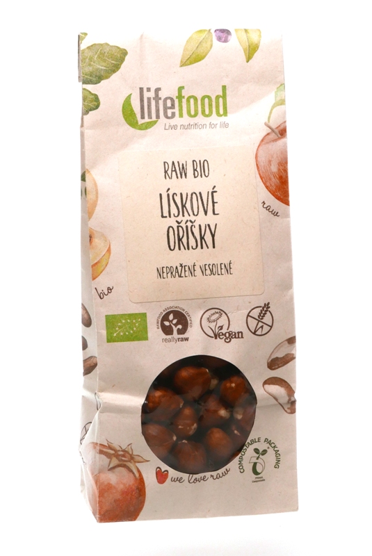 Lískové ořechy 100g BIO