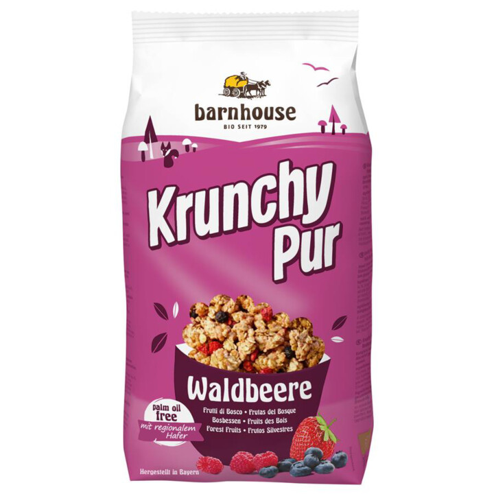 Krunchy s lesním ovocem 750g BIO