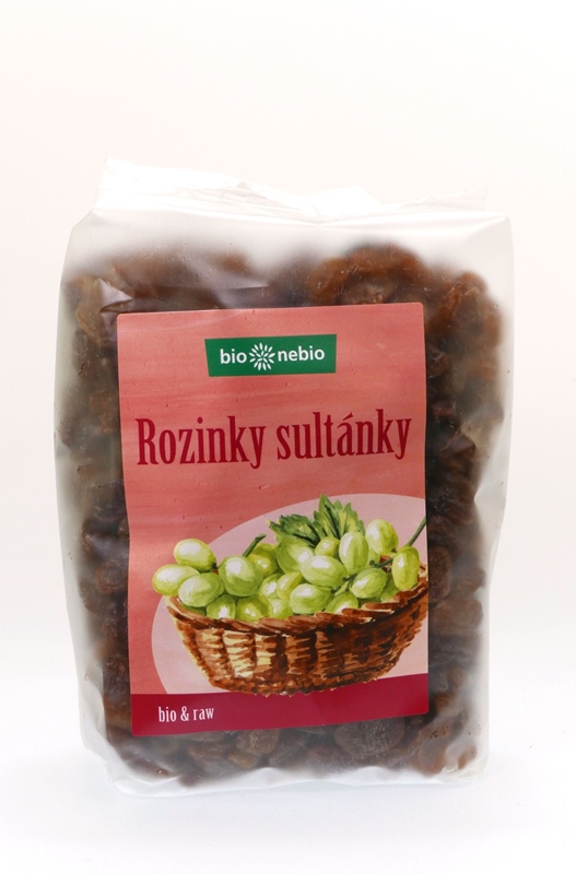 Rozinky Sultánky 400g BIO