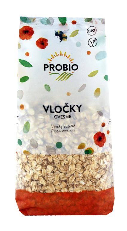 Vločky ovesné celé 500g BIO