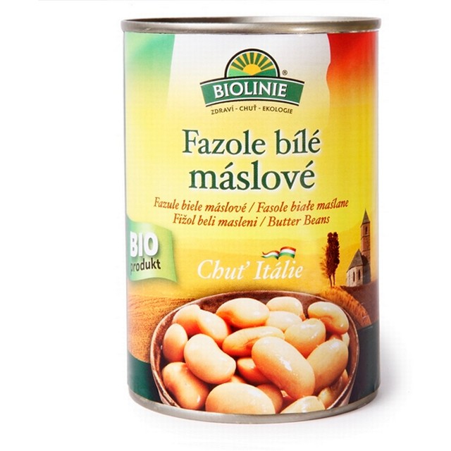 Fazole bílé velké 400g/240g BIO