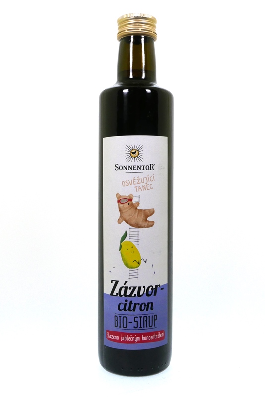 Sirup citron-zázvor 500ml BIO
