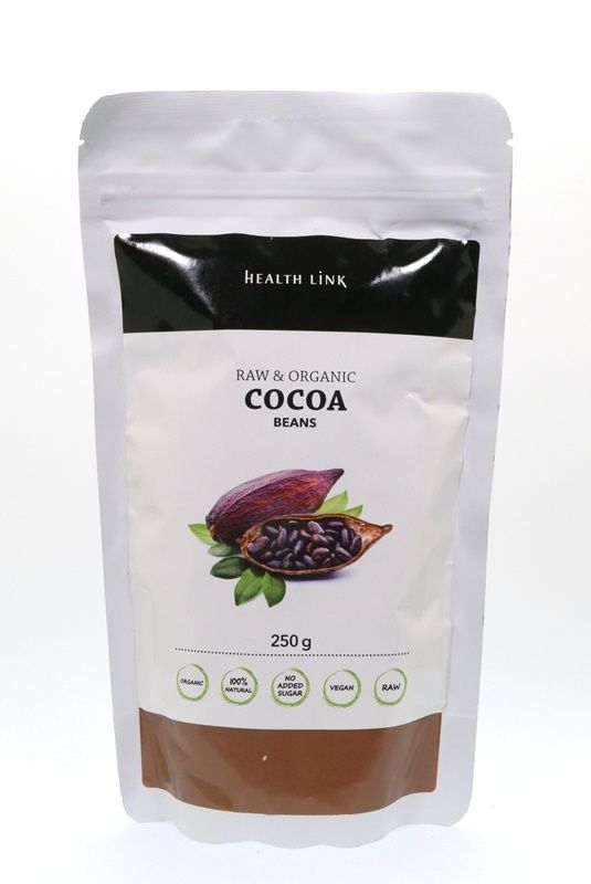 Kakaové boby nepražené 250g BIO