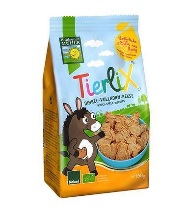 Keksy Zvířátka 125g BIO