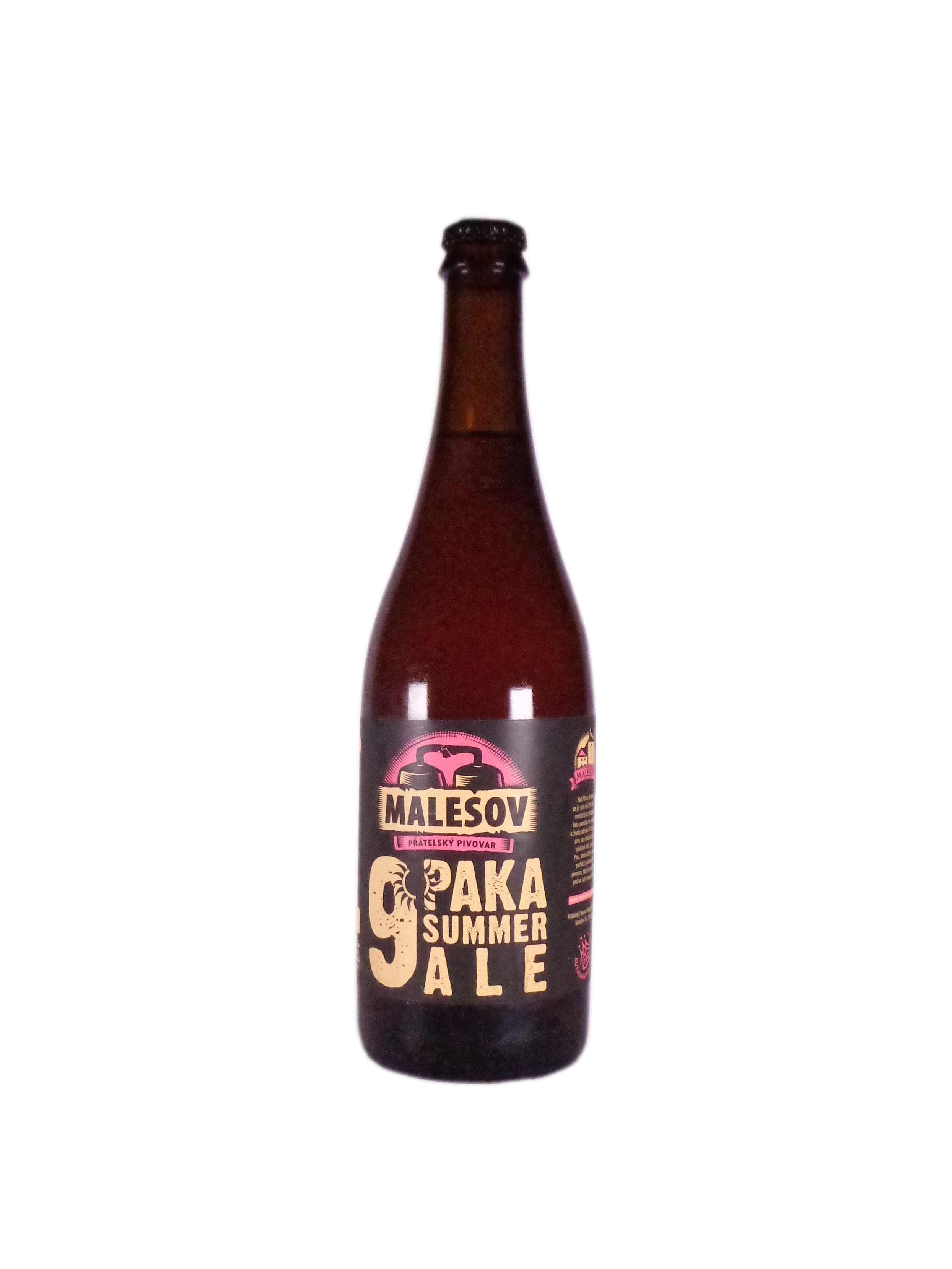PaKa Summer ALE 9° 0,75l sklo