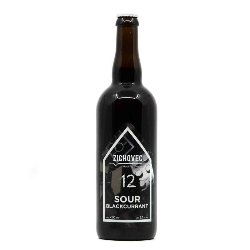 Sour Černý rybíz 12° sklo 0,75l