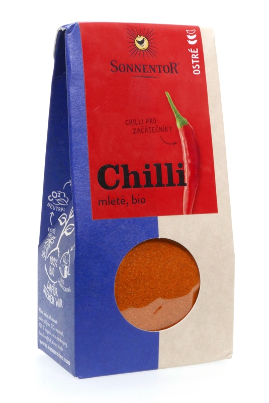 Chilli mleté 40g BIO