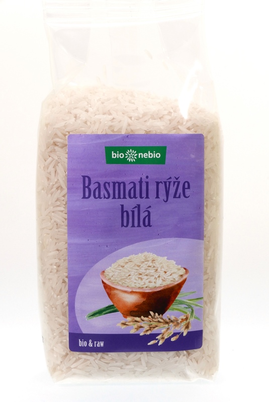 Rýže basmati bílá 500g BIO