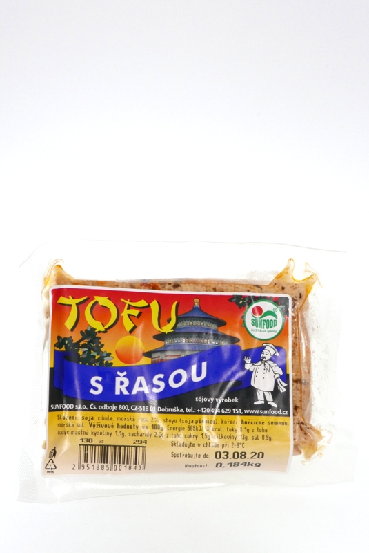 Tofu s mořskou řasou (na váhu)