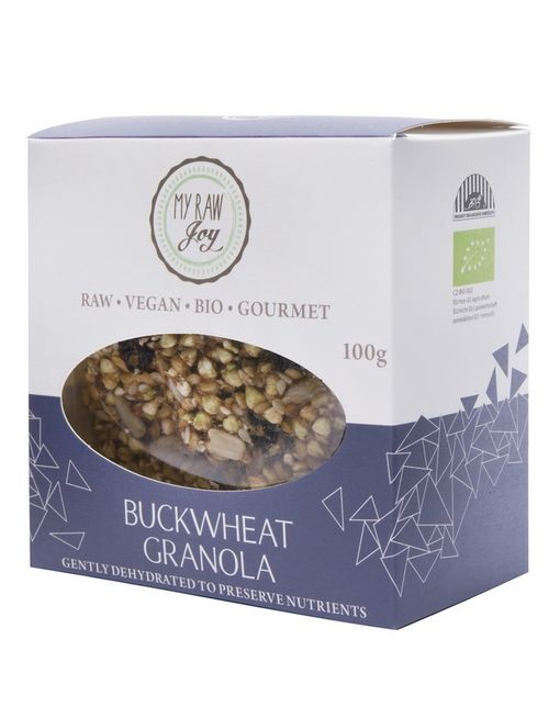 Granola pohanková 100g BIO, RAW