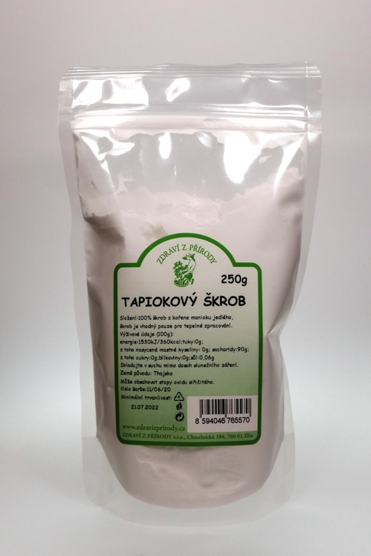 Škrob tapiokový 250g