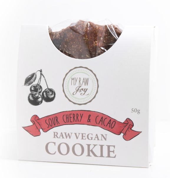 Cookie Višeň kakao 50g BIO, RAW