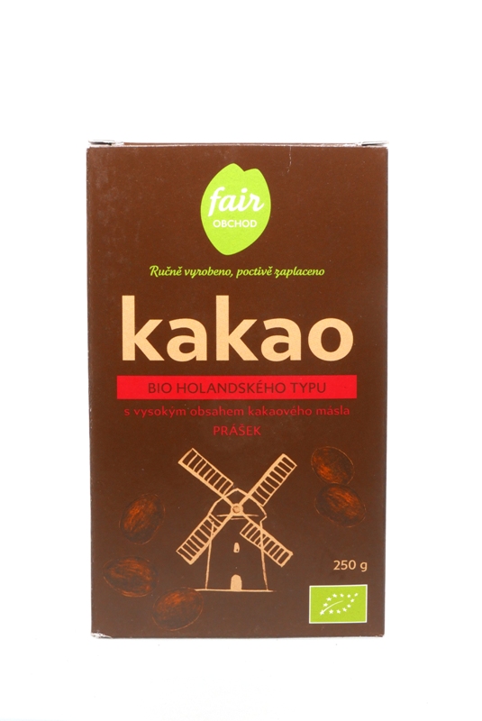 Kakao holandské tučné 250g BIO