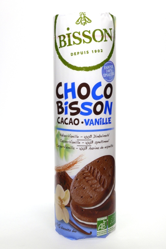 Sušenky kakaové s krémem vanilkovým 300g BIO