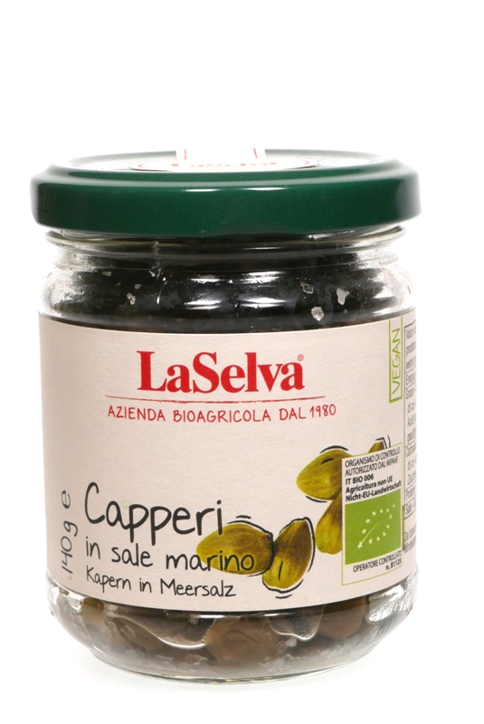 Kapary v soli 140g BIO