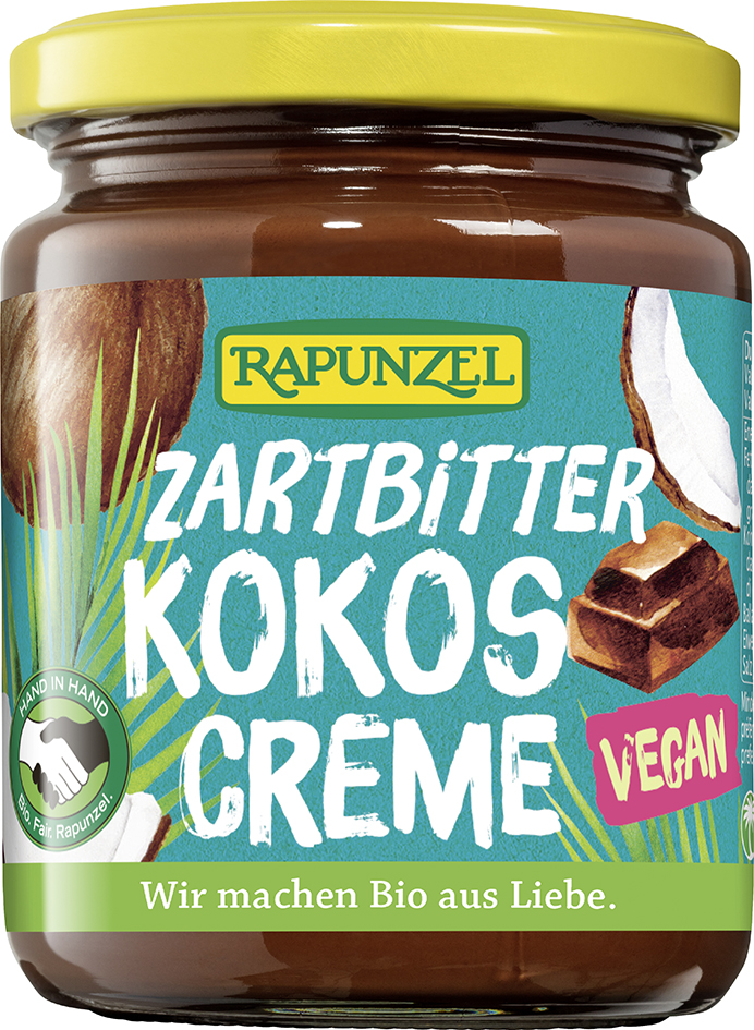 Krém hořká čoko s kokosem 250g