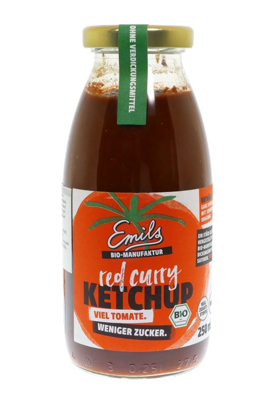 Kečup červené kari 250ml BIO