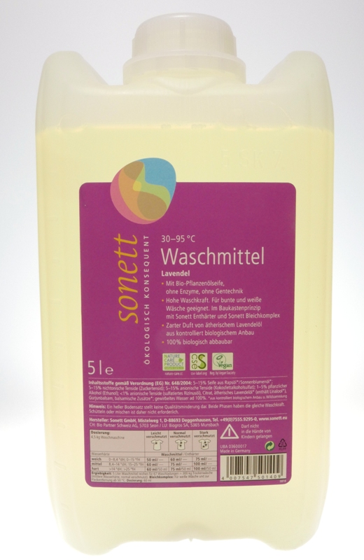 Gel na praní Levandule 5l