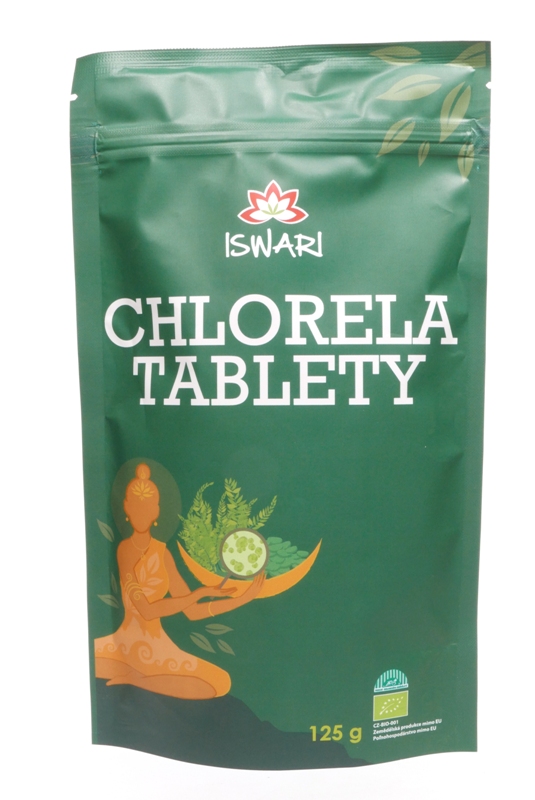 Chlorela tablety 125g BIO