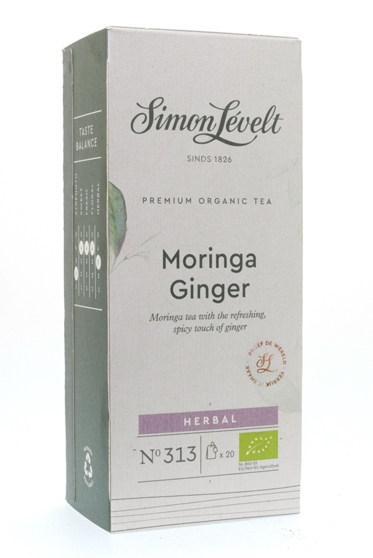 Moringa Zázvor 20x1,75g BIO