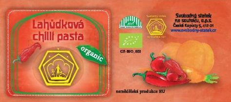 Chilli pasta lahůdková 120gl BIO