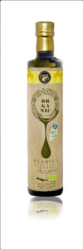 Olej olivový Kréta Elasion 500ml BIO 