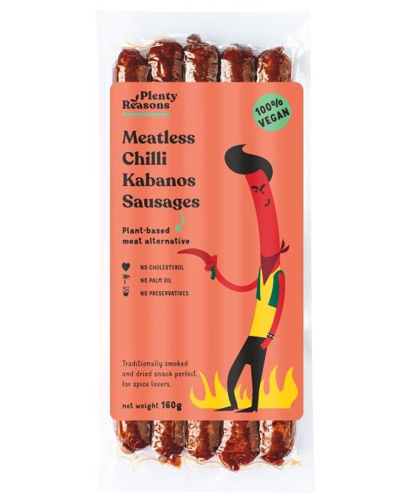 Kabanosíky chilli 160g VEGAN