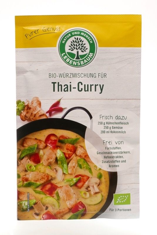Kořenící směs Thai Curry 23g BIO