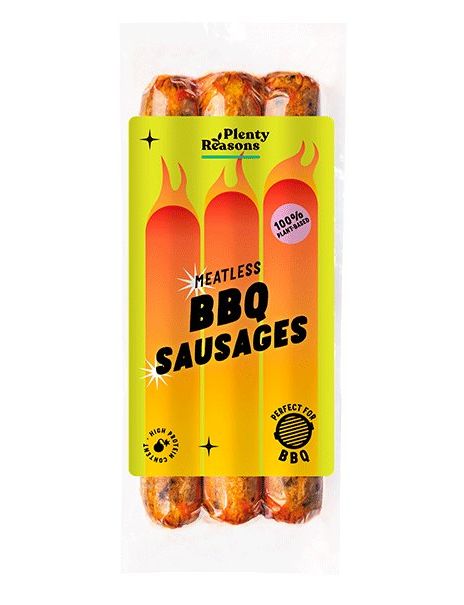 BBQ klobásy 210g VEGAN