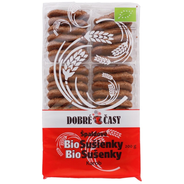 Sušenky špaldové karob 200g BIO