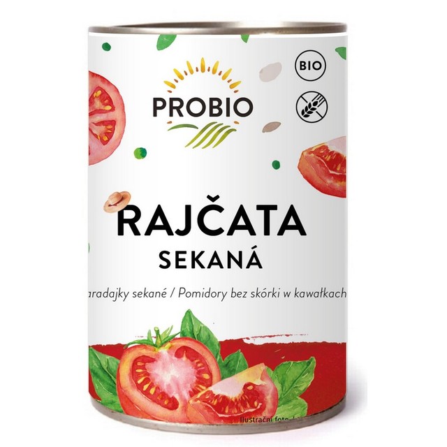 Rajčata sekaná 400g/240g BIO