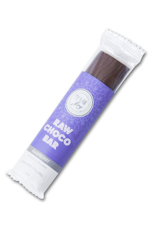 Choco Bar s borůvkovou náplní 30g BIO, RAW