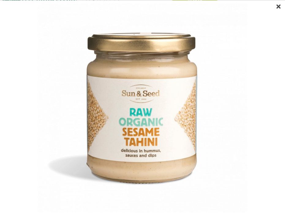 Pasta ze sezamu 250g RAW, BIO 