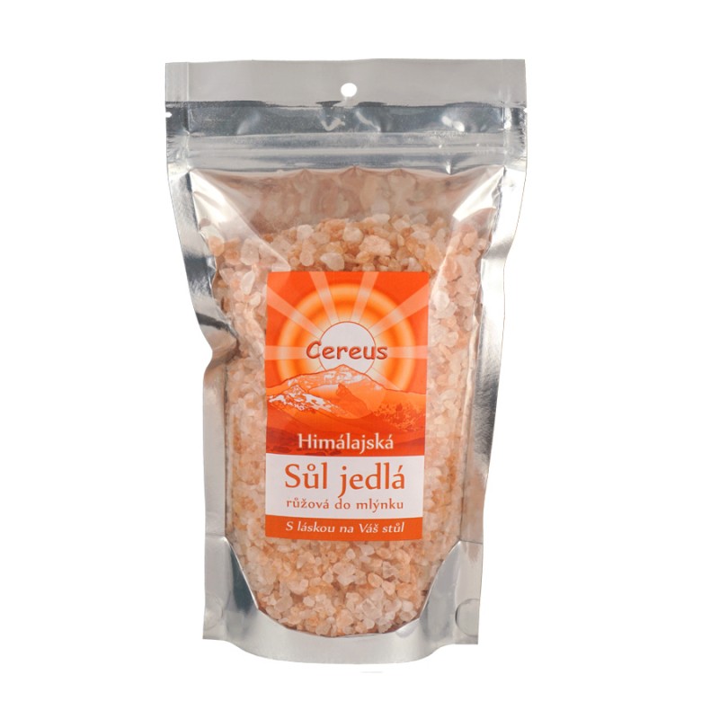 Sůl himálajská růžová hrubá 560g